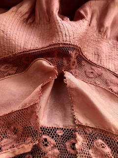 Vestido Seda y Encaje - HahnMade