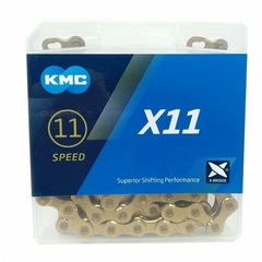 CADENA KMC x 11 L Silver-Gold - 11 velocidades - comprar online