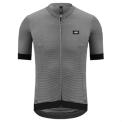 Jersey Magenta Rayado Blanco/Negro