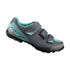 Zapatilla SHIMANO SH-ME200 WOMEN COLOR BLACK/GREEN talle 36