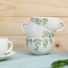 Handpainted Ceramic Tea Set + Dehydrated Fruits on internet