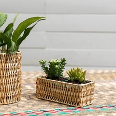 Handwoven Wicker Baskets (Set of 3) - online store