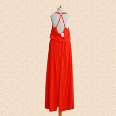 vestido longo vermelho | SLY