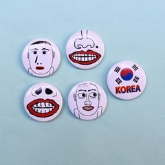 kit botons coreanos | COISAS DA DIXIE