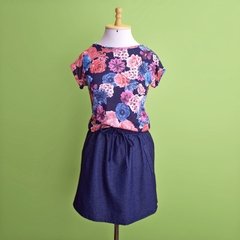 vestido blusado floral | CASUAL