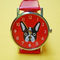 relógio cachorro vermelho | COISAS DA DIXIE - comprar online