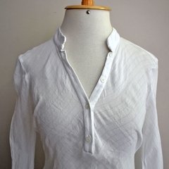 camisa branca sexy | MANGO - comprar online