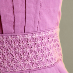 Vestido vintage lilás - comprar online