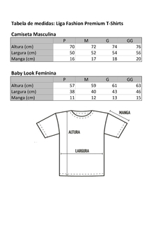 Camiseta Baby Look Fãs de Esportes Futebol E20 Feminino Preto - comprar online