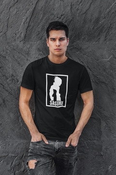 Camiseta Camisa Sasuke Masculino Preto - comprar online