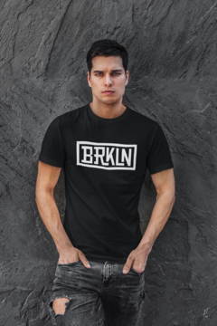 Camiseta Camisa Brkln Brooklyn City Masculina Preto - comprar online