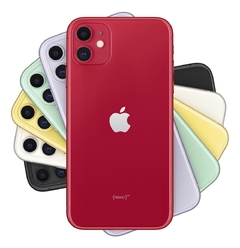 - - iPhone 11 64GB Vermelho - Desbloqueado - MHDD3BR/A - loja online