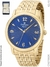 Relógio Champion Dourado Kit CN27992K
