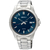 Relógio Seiko Masculino Prata Fundo Azul SUR243B1 D1SX