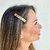 Hair Clips Com Pedras Dourado - comprar online