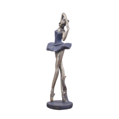 Estátua Decorativa Bailarina em Ponta - comprar online