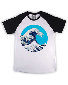 Camiseta Raglan A Grande Onda