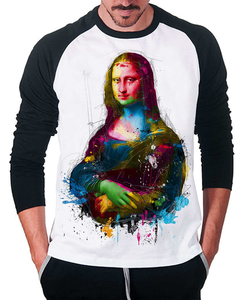 Raglan Manga Longa Arte Moderna na internet