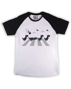 Camiseta Raglan Atravessando a Internet