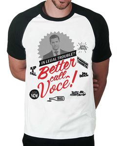 Camiseta Raglan Better Call Me! (Com Foto) - comprar online