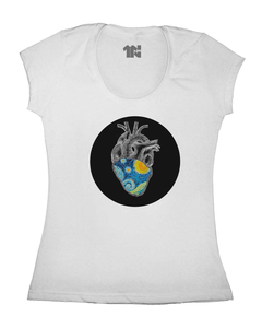Camiseta Feminina Coração Cansado - comprar online