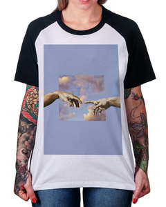 Camiseta Raglan Criação na internet