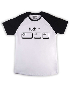 Camiseta Raglan Crtl,alt,del
