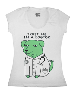 Camiseta Feminina Dogtor na internet