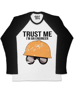 Camiseta Raglan Manga Longa Engineer