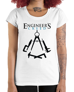 Camiseta Feminina Engineers Creed - comprar online