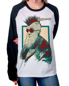 Camiseta Raglan Manga Longa Evolution Baby na internet