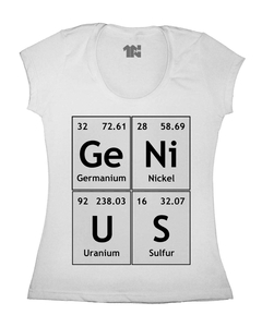 Camiseta Feminina GeNiUS na internet