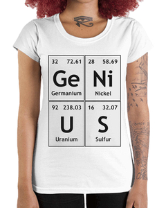 Camiseta Feminina GeNiUS