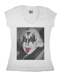 Camiseta Feminina Kiss the Physicist na internet