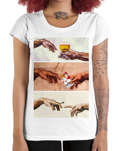 Camiseta Feminina Criação do Vicio