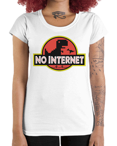 Camiseta Feminina No Internet