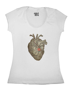 Camiseta Feminina Você Está Aqui - Camisetas N1VEL