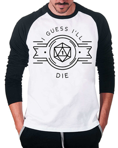 Raglan Manga Longa Acho que Esta Morto - comprar online