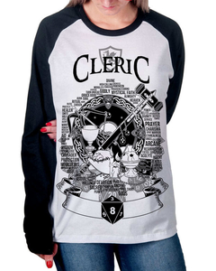 Raglan Manga Longa do Clérigo na internet