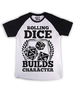 Camiseta Raglan Construção de Caráter