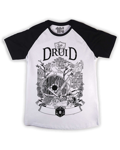 Camiseta Raglan do Druida