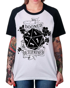 Camiseta Raglan Perdição Determinada - Camisetas N1VEL