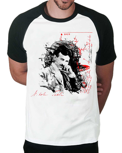 Camiseta Raglan Tesla - comprar online