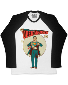Camiseta Raglan Manga Longa Ubermensch