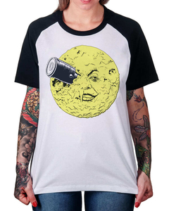 Camiseta Raglan Viagem a Lua de Julio Verne na internet