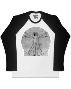 Camiseta Raglan Manga Longa Vitruviano