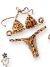 Biquini Fita UV Protect - Animal Print - IZAFIRE BEACHWEAR