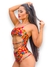 Maiô Bali Estampado com Tiras