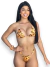 Biquini Fita UV Protect - Animal Print