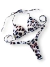 Biquini Fita UV Protect - Animal Print